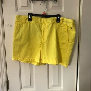 Yellow shorts